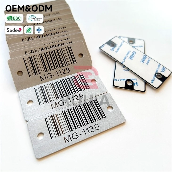 Aluminium Barcode Tags high quality
