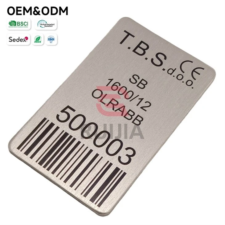 Metal Barcode Stickers best
