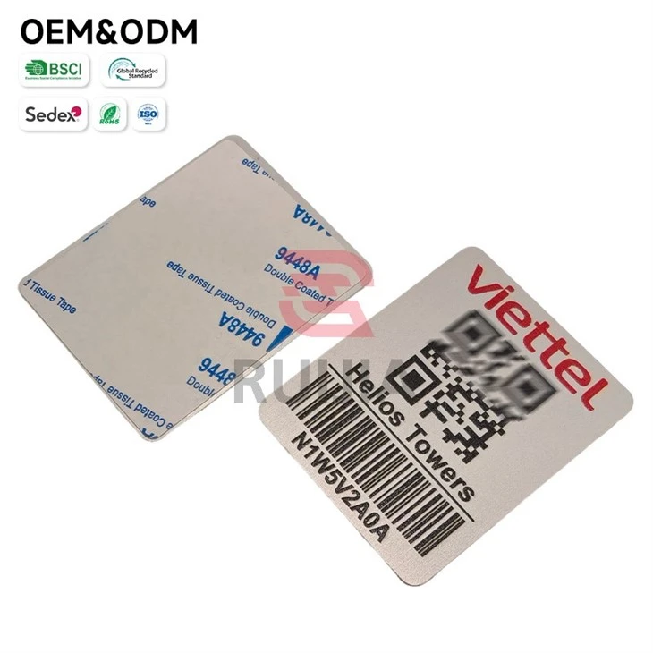 Metal Barcode Stickers price