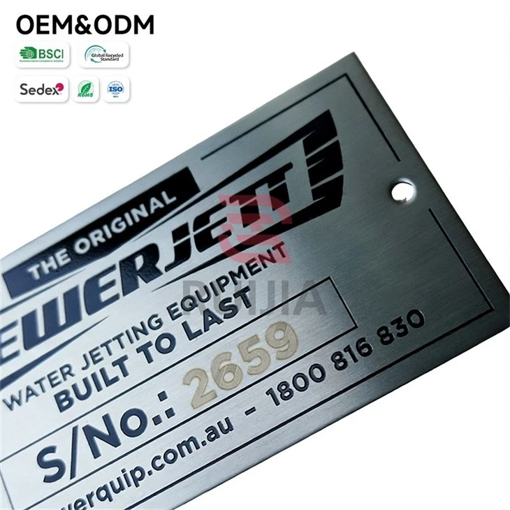Metal Engraved QR Code factory