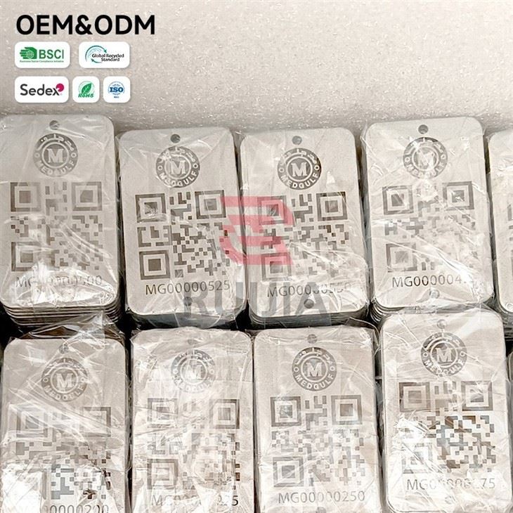 Metal Inventory Labels factory