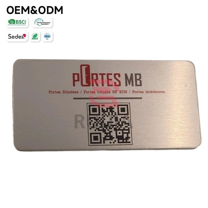 Metal Inventory Labels high quality