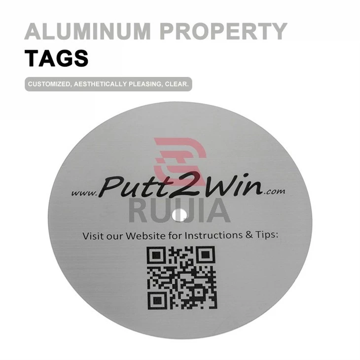 Aluminum Property Tags