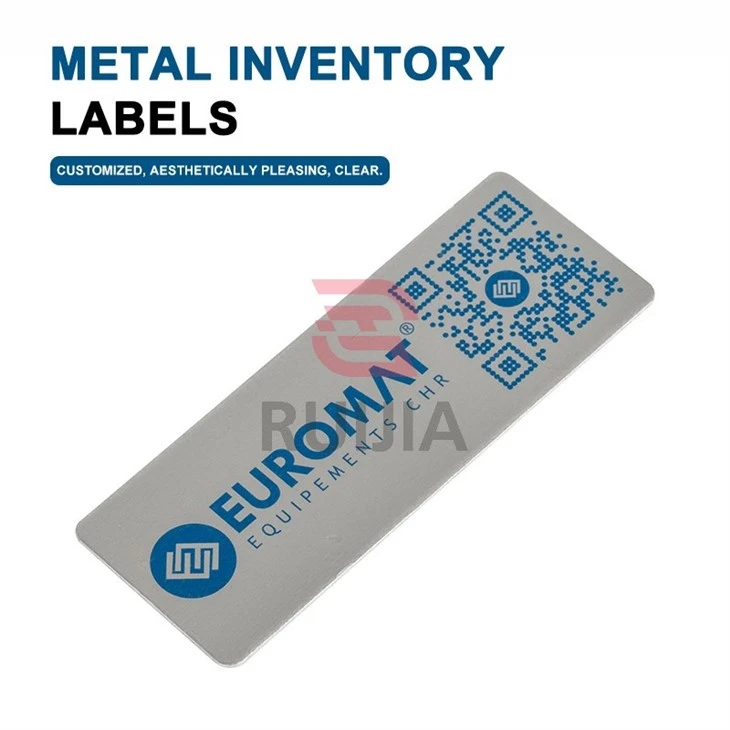 Metal Inventory Labels