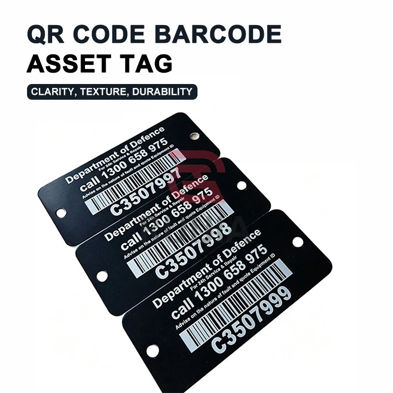 QR Code Barcode Asset Tag QR Code Barcode Asset Tag